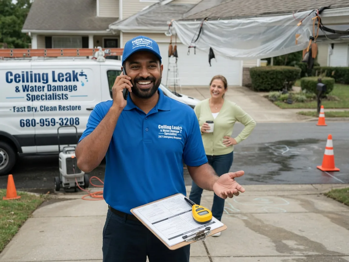 Ceiling Leak Cleanup Slab Fork, WV FAQs